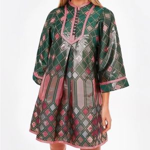 Tuckernuck- metallic mosaic indre dress size small